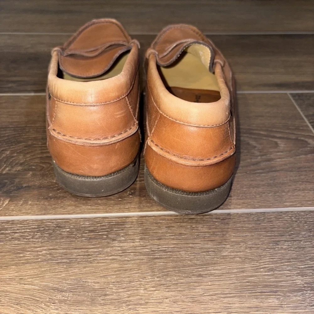 Mephisto Air‎ Relax Spinnaker Boat Shoe Leather Brown Size US 8.5